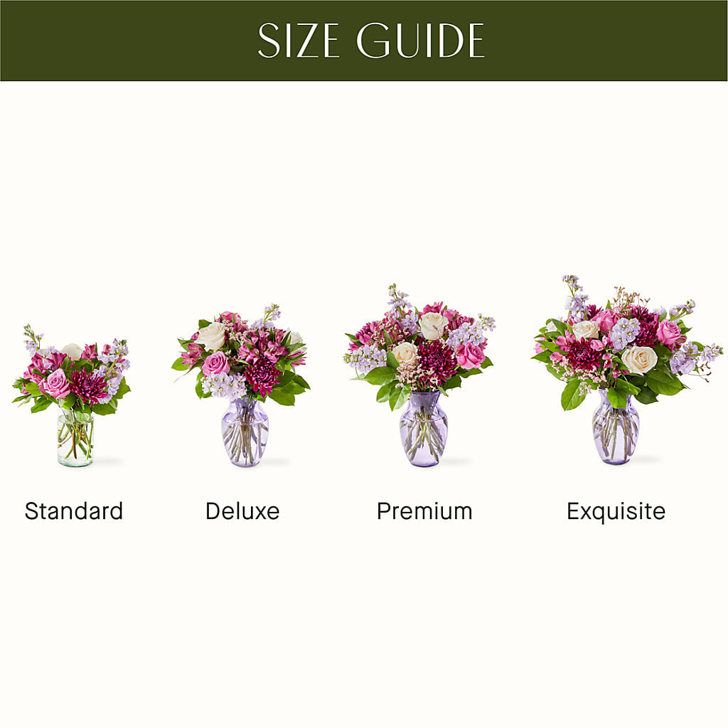 Amethyst Dreams Bouquet – GOD'S GARDEN FLOWER SHOP, Lancaster CA