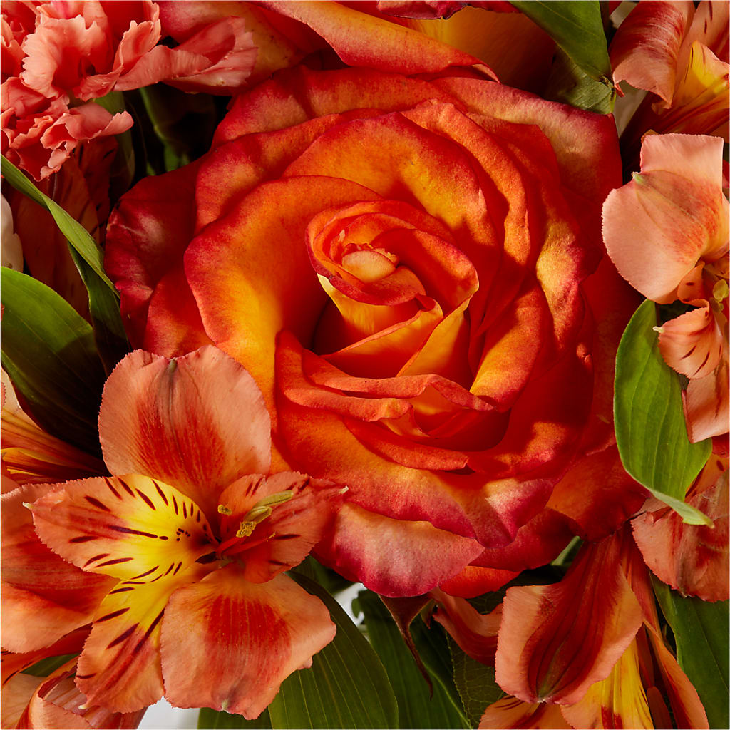 Apricot Glow Bouquet – GOD'S GARDEN FLOWER SHOP, Lancaster CA