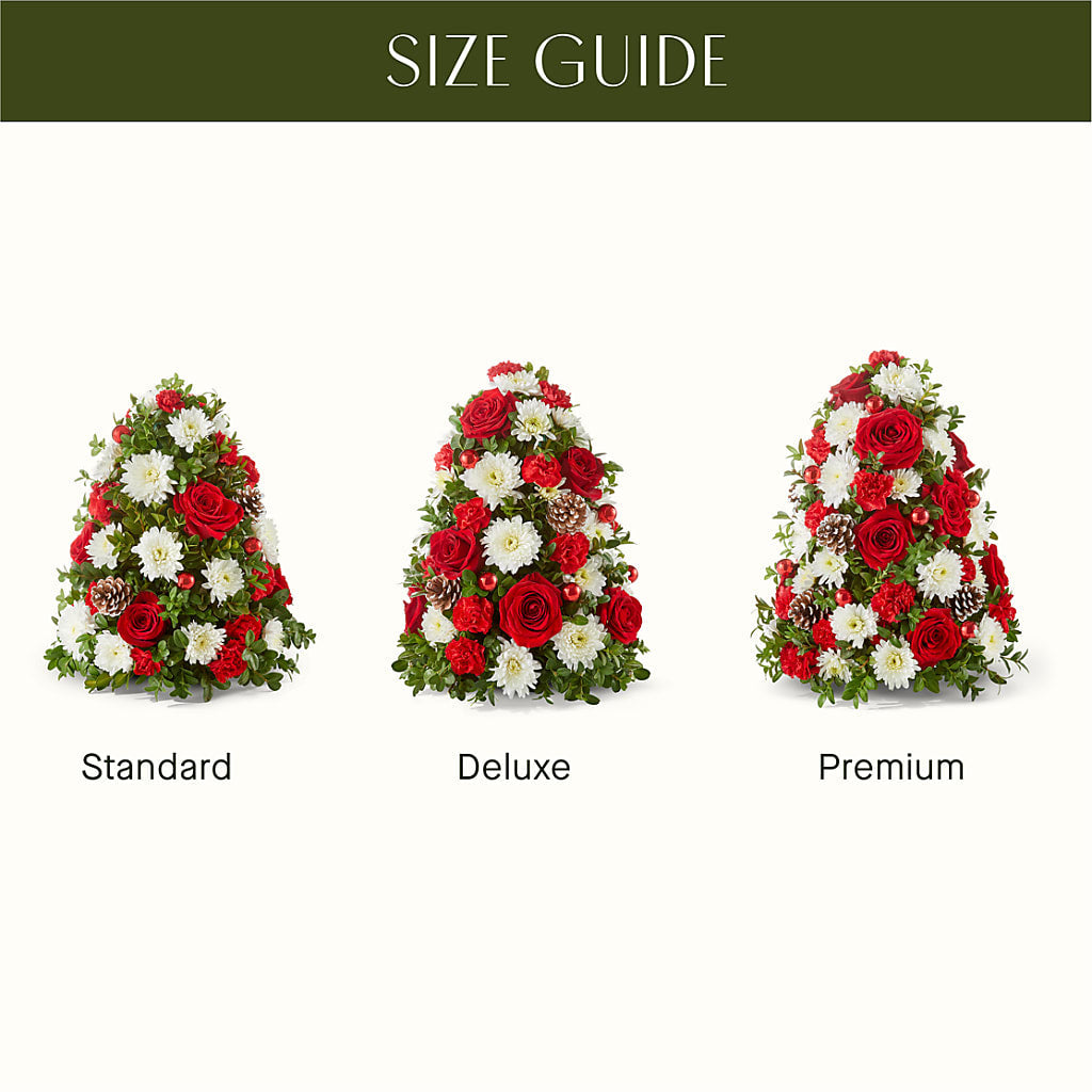 Let It Snow Tree – GOD'S GARDEN FLOWER SHOP, Lancaster CA