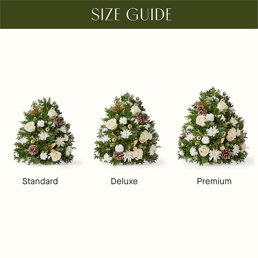 Snowed In Tree – GOD'S GARDEN FLOWER SHOP, Lancaster CA