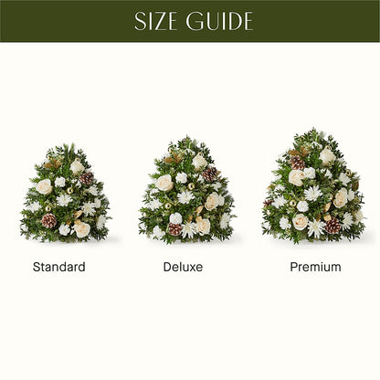 Snowed In Tree – GOD'S GARDEN FLOWER SHOP, Lancaster CA