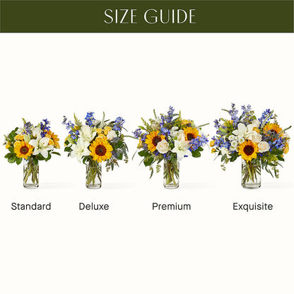 Wonderfully Sunny Bouquet – GOD'S GARDEN FLOWER SHOP, Lancaster CA