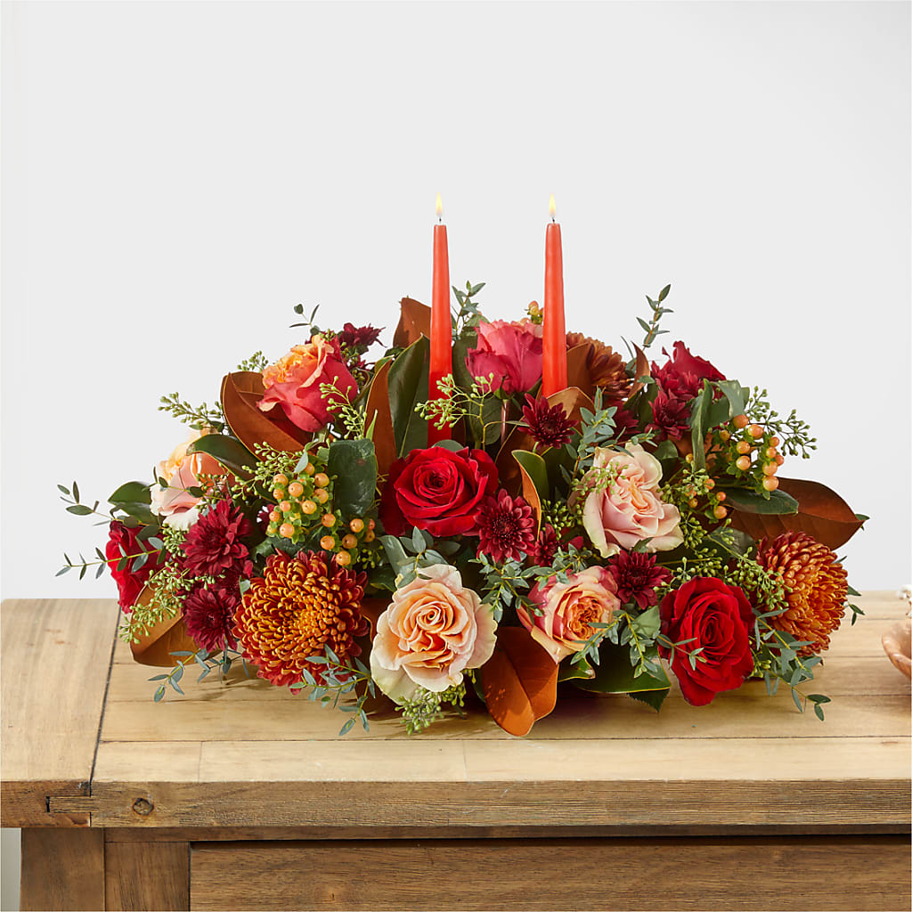 Gather Near Centerpiece – GOD'S GARDEN FLOWER SHOP, Lancaster CA