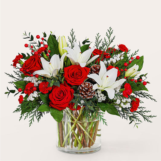 Best in Snow Bouquet – GOD'S GARDEN FLOWER SHOP, Lancaster CA
