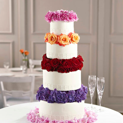 Infinite Love Cake Décor – GOD'S GARDEN FLOWER SHOP, Lancaster CA
