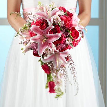Lily & Rose Bouquet – GOD'S GARDEN FLOWER SHOP, Lancaster CA