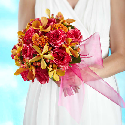 Brilliant Shades of Love Bouquet – GOD'S GARDEN FLOWER SHOP, Lancaster CA