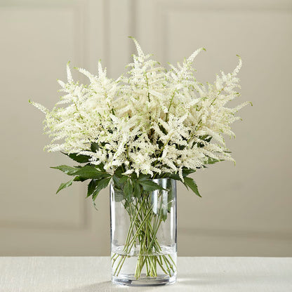 White Astilbe Bouquet – GOD'S GARDEN FLOWER SHOP, Lancaster CA